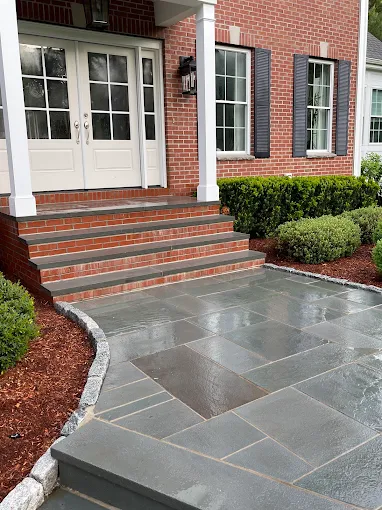 Brick & bluestone cleaning by Callahan Exterior Cleaning